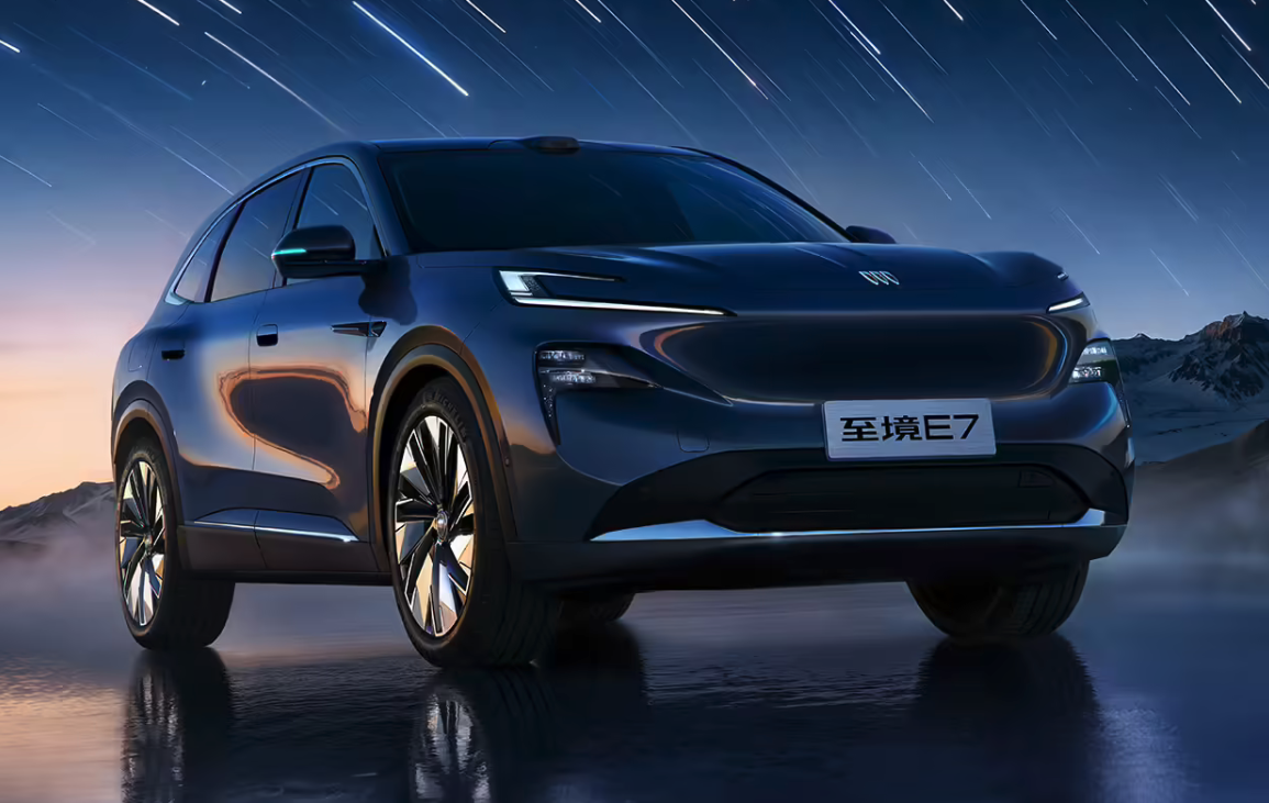 别克至境E7官图首发 一季度亮相 插混续航超1600km